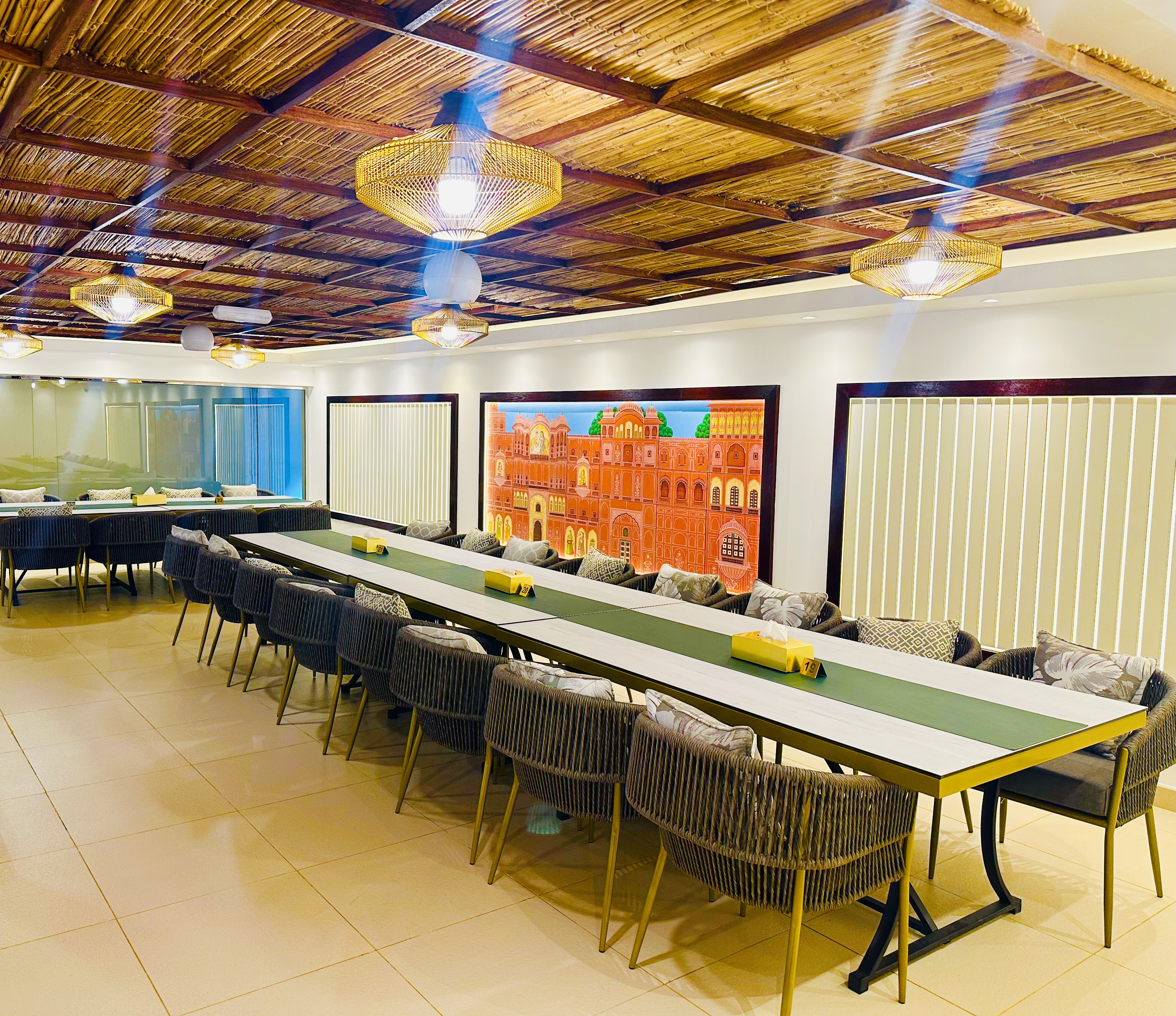 Restaurant interior Dubai