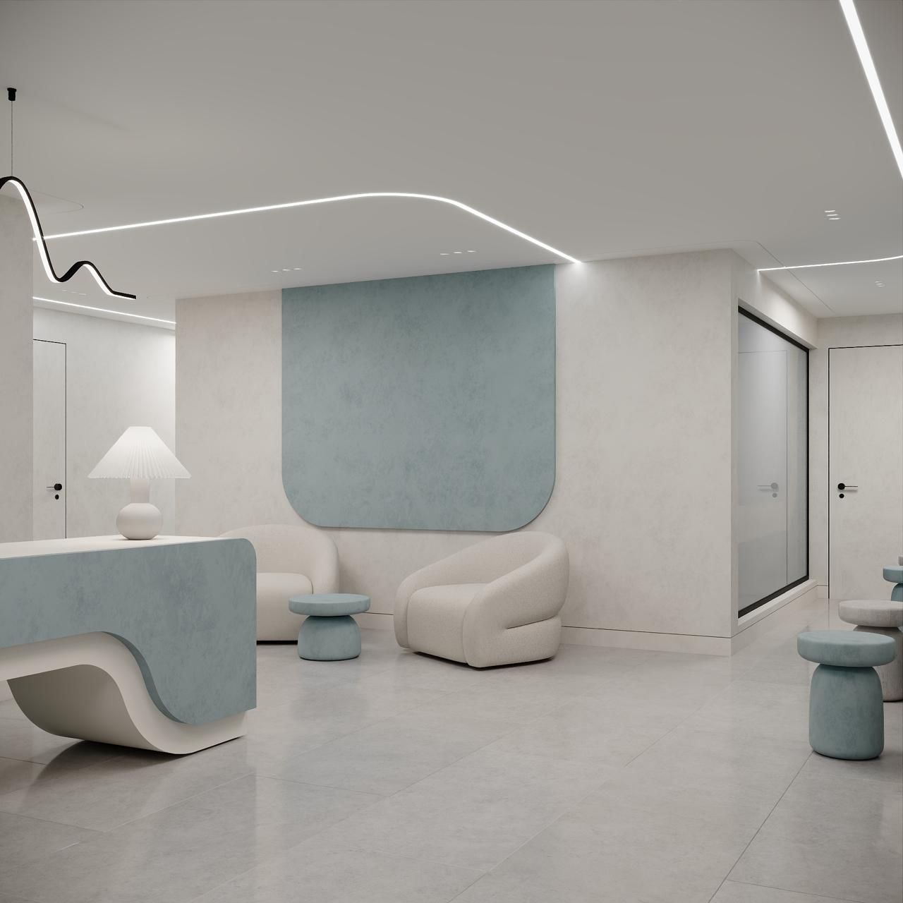 Clinic interior design Dubai